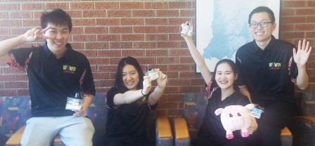 The team who made Soy Hog Poo-Vention