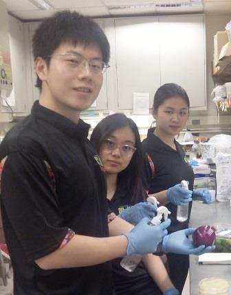 The team who made Soy Safe Solution