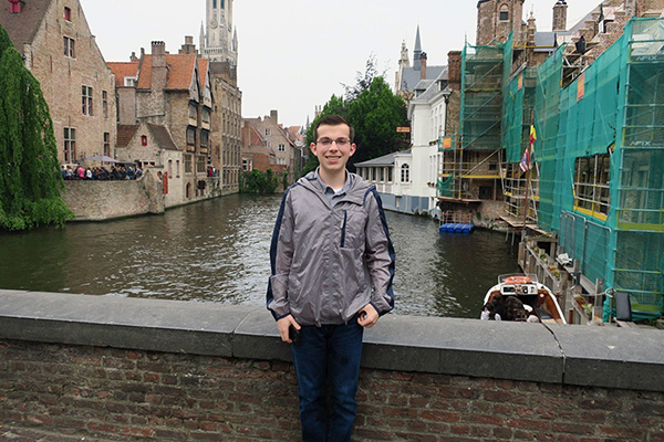 Ben Bowman worked as an undergraduate researcher for Lyles School of Civil Engineering Professor Satish Ukkusuri.