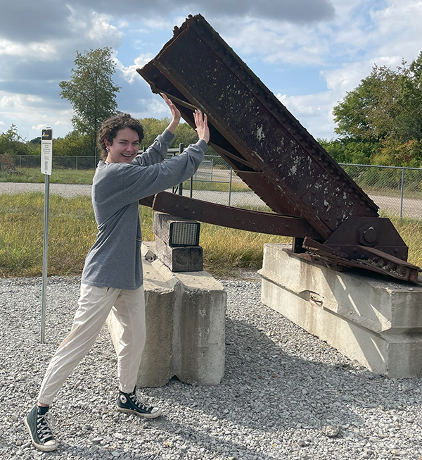 Carly Duncan's emphasis is in structural engineering and aims to restore historic buildings as a professional.