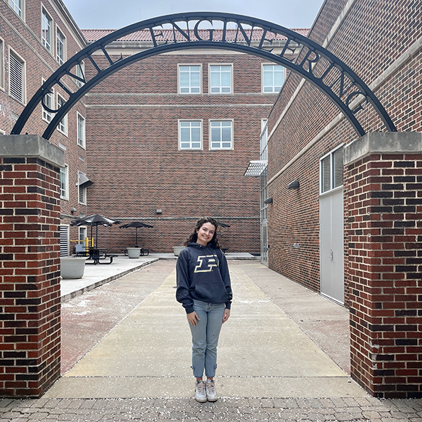 Carly came to Purdue University to study civil engineering after earning a Bachelor's degree from Butler University.