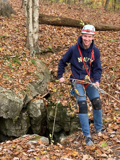 Chris is a member of the Purdue Outing Club and coordinates events.