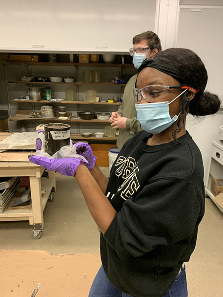 Deja studied structural engineering and wants to eventually help design a skyscraper.