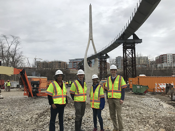 Deja studied structural engineering and wants to eventually help design a skyscraper.