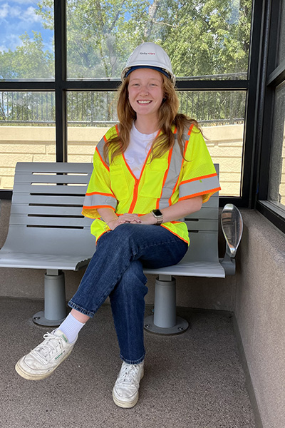 While at Purdue, Emily interned at Kimley-Horn. She has since accepted a position with the firm.