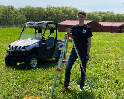 Jack says he chose civil engineering because of its wide reach and impact it has on the world.