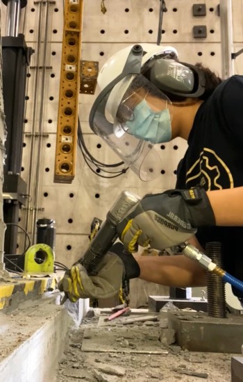 Kashish is studying to be a structural engineer, which stems from a lifelong interest in buildings and bridges.