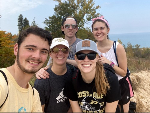 A Texas native, Mackenzie said she could not be happier with her decision to attend Purdue University.