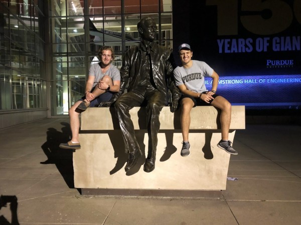 Michael said he knew Purdue Civil Engineering was where he wanted to go because it is one of the best programs in the world.