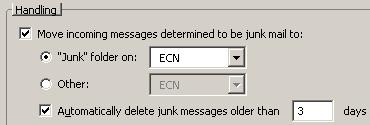 Message Handling Dialog