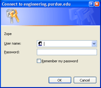 Connect to engineering.purdue.edu