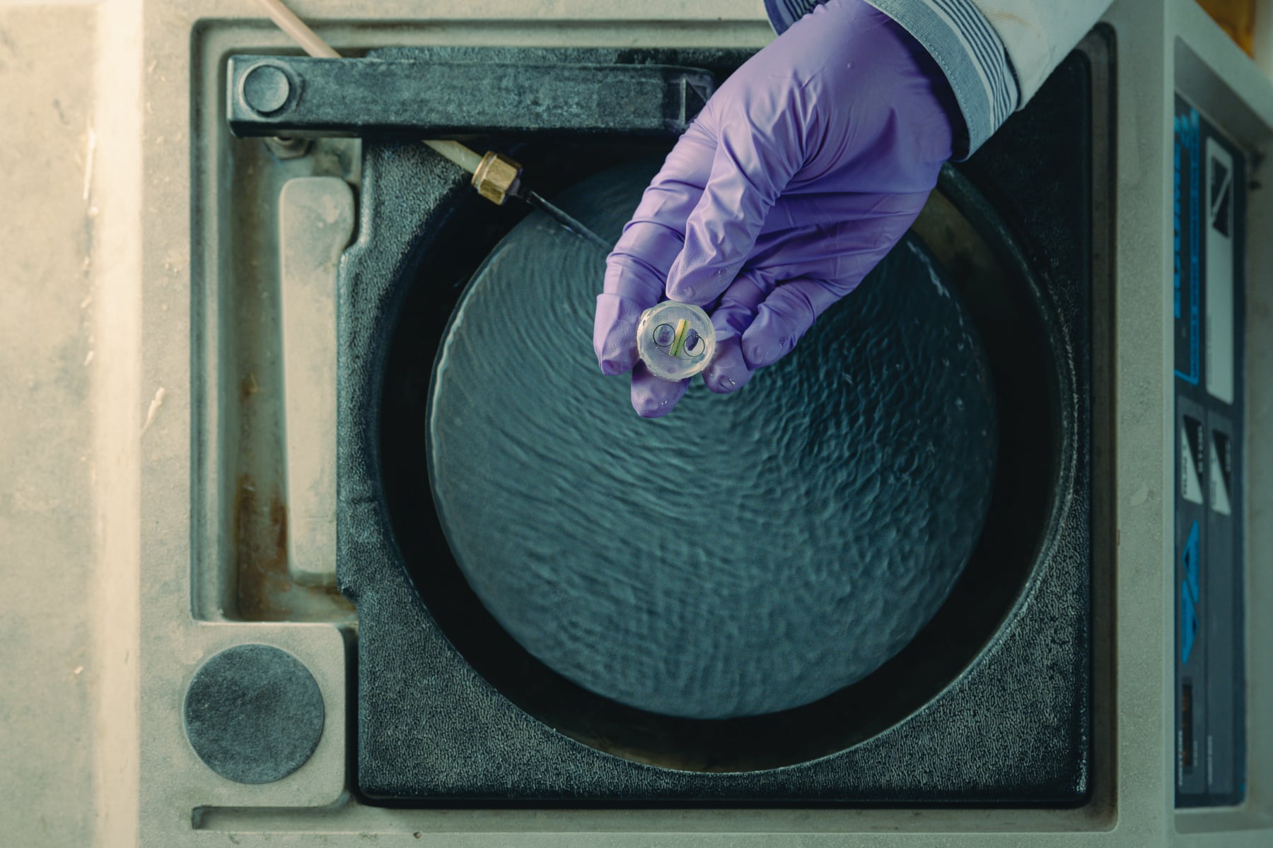 Stylized image of lab equipment