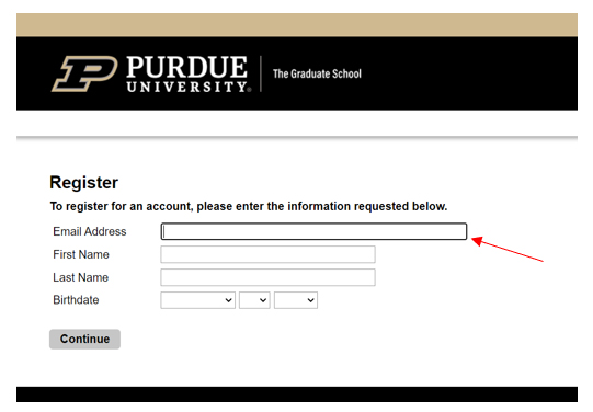 a screen capture of the application link