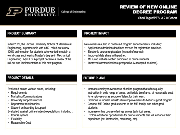 Sheri Tague's Project visual