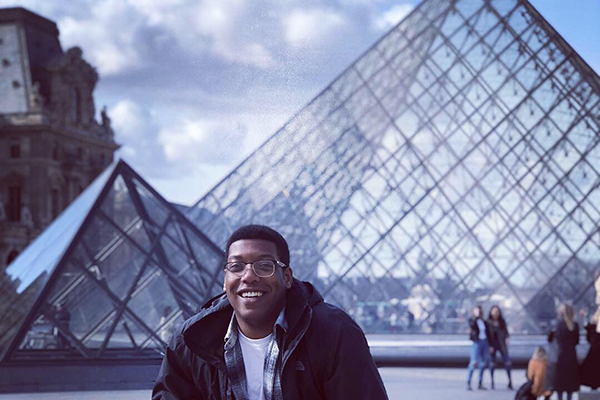 Riding along the streets of Venice