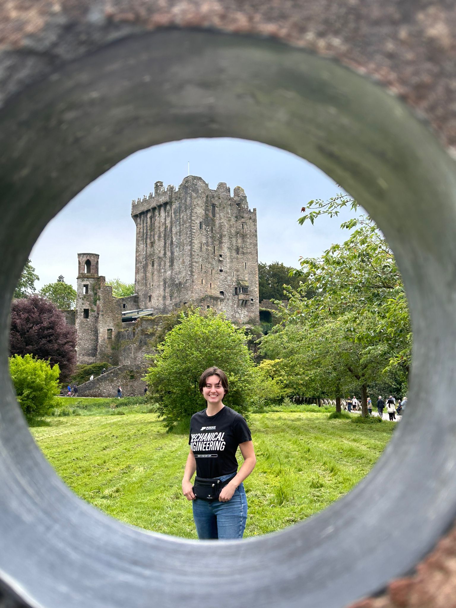 Dana Schirack in Ireland.
