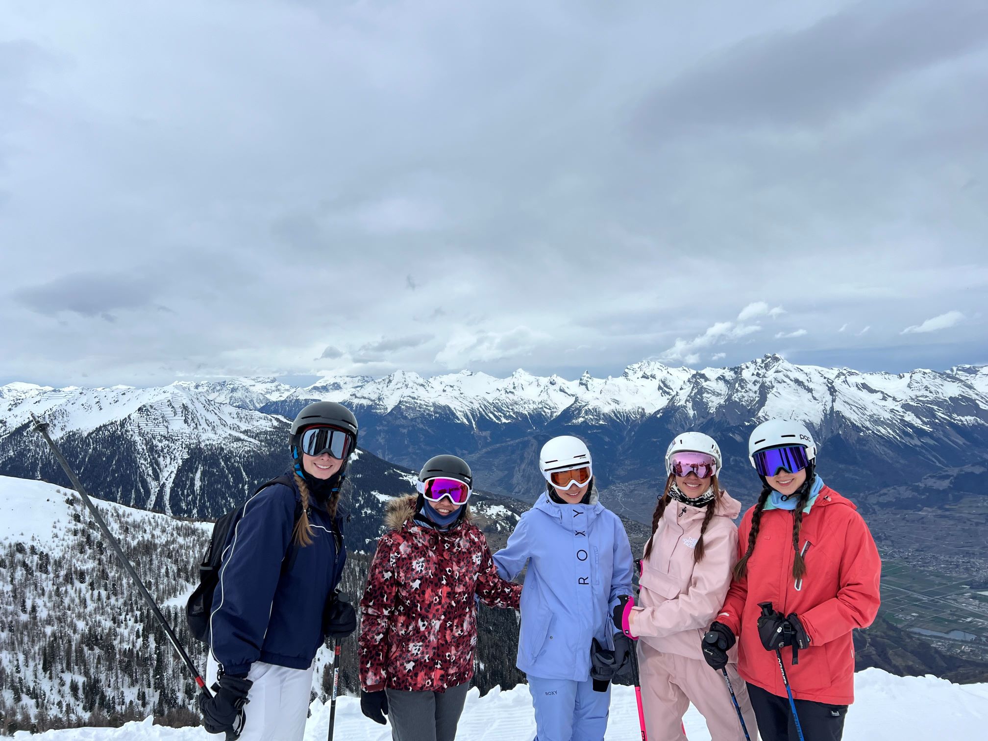 Sarah Staller in Switzerland.