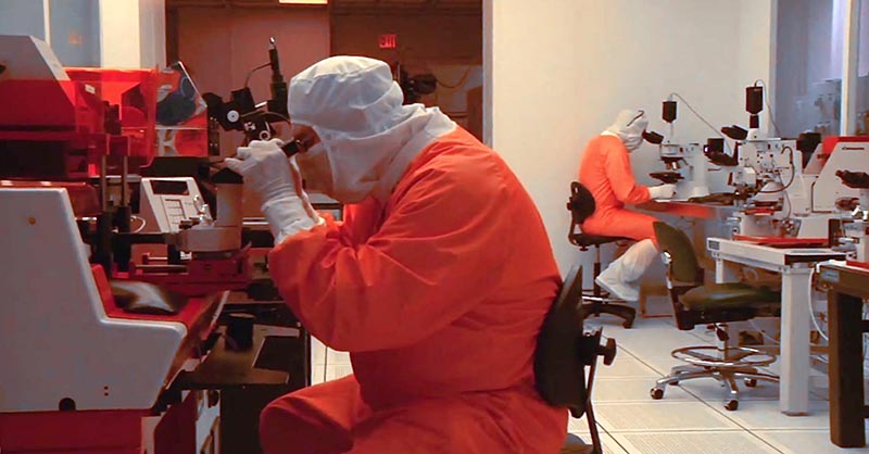 Researching at the Birck Nanotechnology Center