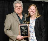 Chad Jafvert Receiving SEEE Award for Instructional Excellence 